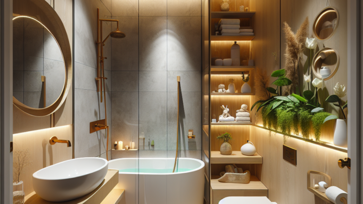 Grundlagen für ein optisch vergrößertes Badezimmer